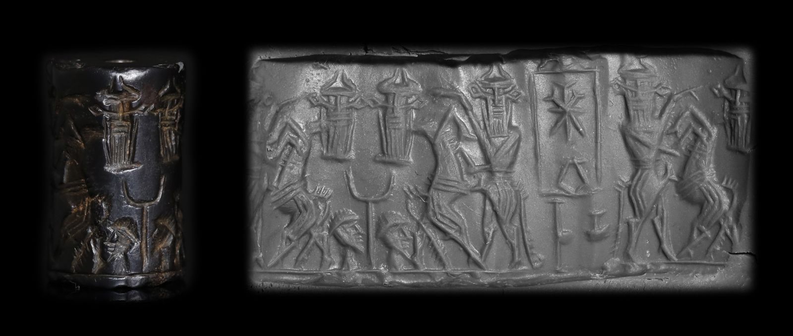 メソポタミア文明 円筒印章 礼拝図 古代文明 神話 楔形文字 バビロン 1430 メソポタミア文明：文字の誕生 後編（楔形文字） - 歴史の世界を綴る